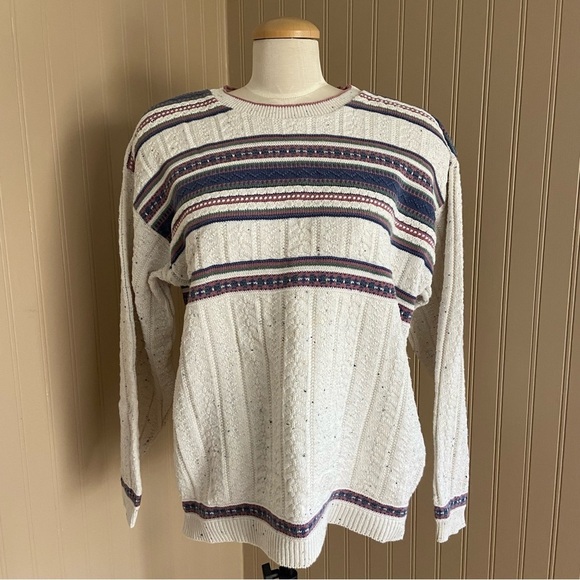 Northern Reflections Sweaters - Vintage Northern Reflections Cotton Knit Sweater Women’s Size Medium